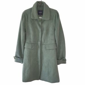 Modcloth Mint Ladylike Lately Collared Coat Small